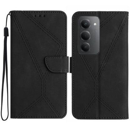Stitching Embossed Leather Phone Case, For Redmi Note 17 4G Global 169.7mm, For Redmi Note 17 Pro+ 5G Global 163.4mm, For Redmi Note 17 Pro 5G Global 163.5mm, For Redmi 17 5G / 4G Global 170mm, For Redmi A7 Pro 171mm / Poco C85x 5G                     ...