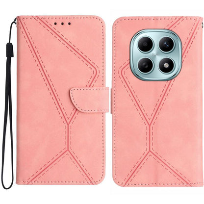 Stitching Embossed Leather Phone Case, For Redmi Note 17 4G Global 169.7mm, For Redmi Note 17 Pro+ 5G Global 163.4mm, For Redmi Note 17 Pro 5G Global 163.5mm, For Redmi 17 5G / 4G Global 170mm, For Redmi A7 Pro 171mm / Poco C85x 5G                     ...