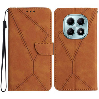 Stitching Embossed Leather Phone Case, For Redmi Note 17 4G Global 169.7mm, For Redmi Note 17 Pro+ 5G Global 163.4mm, For Redmi Note 17 Pro 5G Global 163.5mm, For Redmi 17 5G / 4G Global 170mm, For Redmi A7 Pro 171mm / Poco C85x 5G                     ...