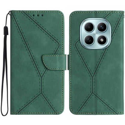 Stitching Embossed Leather Phone Case, For Redmi Note 17 4G Global 169.7mm, For Redmi Note 17 Pro+ 5G Global 163.4mm, For Redmi Note 17 Pro 5G Global 163.5mm, For Redmi 17 5G / 4G Global 170mm, For Redmi A7 Pro 171mm / Poco C85x 5G                     ...