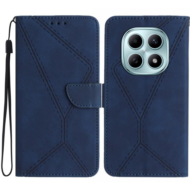 Stitching Embossed Leather Phone Case, For Redmi Note 17 4G Global 169.7mm, For Redmi Note 17 Pro+ 5G Global 163.4mm, For Redmi Note 17 Pro 5G Global 163.5mm, For Redmi 17 5G / 4G Global 170mm, For Redmi A7 Pro 171mm / Poco C85x 5G                     ...