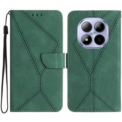 Stitching Embossed Leather Phone Case, For Redmi Note 17 4G Global 169.7mm, For Redmi Note 17 Pro+ 5G Global 163.4mm, For Redmi Note 17 Pro 5G Global 163.5mm, For Redmi 17 5G / 4G Global 170mm, For Redmi A7 Pro 171mm / Poco C85x 5G                     ...