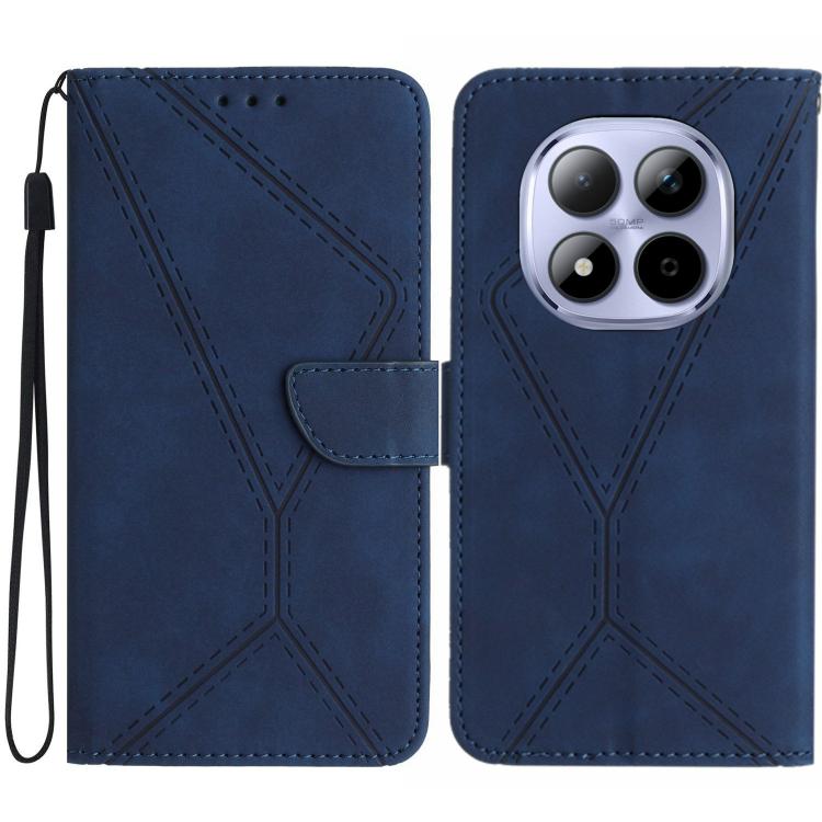 Stitching Embossed Leather Phone Case, For Redmi Note 17 4G Global 169.7mm, For Redmi Note 17 Pro+ 5G Global 163.4mm, For Redmi Note 17 Pro 5G Global 163.5mm, For Redmi 17 5G / 4G Global 170mm, For Redmi A7 Pro 171mm / Poco C85x 5G                     ...