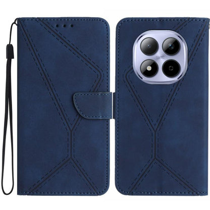 Stitching Embossed Leather Phone Case, For Redmi Note 17 4G Global 169.7mm, For Redmi Note 17 Pro+ 5G Global 163.4mm, For Redmi Note 17 Pro 5G Global 163.5mm, For Redmi 17 5G / 4G Global 170mm, For Redmi A7 Pro 171mm / Poco C85x 5G                     ...