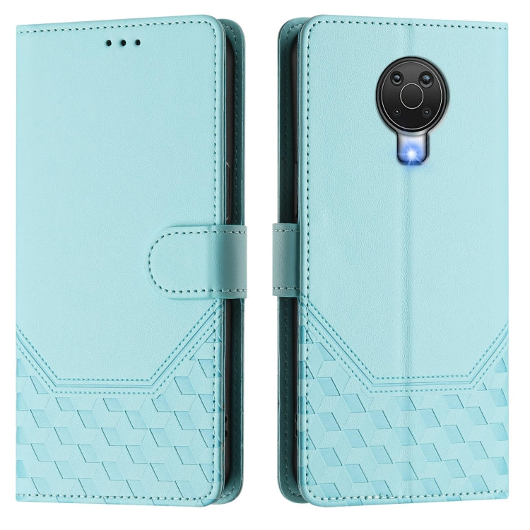 Honeycomb Embossing RFID Leather Phone Case, For Nokia G20 / G10