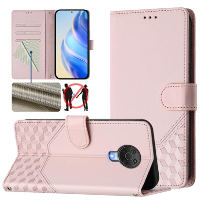 Honeycomb Embossing RFID Leather Phone Case, For Nokia G20 / G10