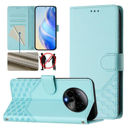 Honeycomb Embossing RFID Leather Phone Case, For BLU G95, For BLU Bold N4, For BLU Bold K50, For BLU C9, For BLU View 5 Pro, For BLU View 5, For BLU View Speed