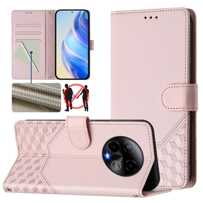 Honeycomb Embossing RFID Leather Phone Case, For BLU G95, For BLU Bold N4, For BLU Bold K50, For BLU C9, For BLU View 5 Pro, For BLU View 5, For BLU View Speed