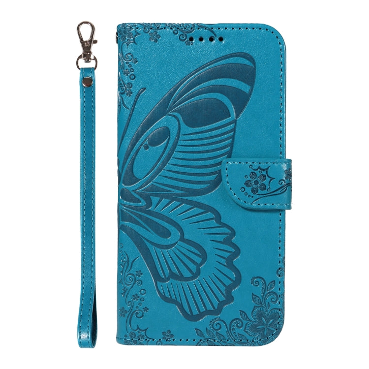 Swallowtail Butterfly Embossed Leather Phone Case, For Redmi Note 14 5G, For Redmi Note 14 Pro / 14 Pro+ 5G, For Redmi 14C 4G