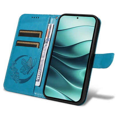 Swallowtail Butterfly Embossed Leather Phone Case, For Redmi Note 14 5G, For Redmi Note 14 Pro / 14 Pro+ 5G, For Redmi 14C 4G