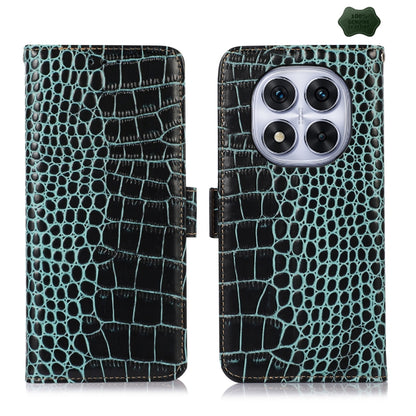 Crocodile Top Layer Cowhide Leather Phone Case, For Redmi Note 17 4G Global 169.7mm, For Redmi Note 17 Pro+ 5G Global 163.4mm, For Redmi Note 17 Pro 5G Global 163.5mm, For Redmi K100 Pro Max/Poco F9 Ultra 5G, For Redmi K100 Pro 5G/Poco F9 Pro 5G       ...
