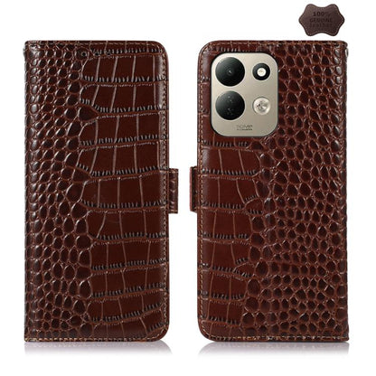 Crocodile Top Layer Cowhide Leather Phone Case, For Redmi Note 17 4G Global 169.7mm, For Redmi Note 17 Pro+ 5G Global 163.4mm, For Redmi Note 17 Pro 5G Global 163.5mm, For Redmi K100 Pro Max/Poco F9 Ultra 5G, For Redmi K100 Pro 5G/Poco F9 Pro 5G       ...