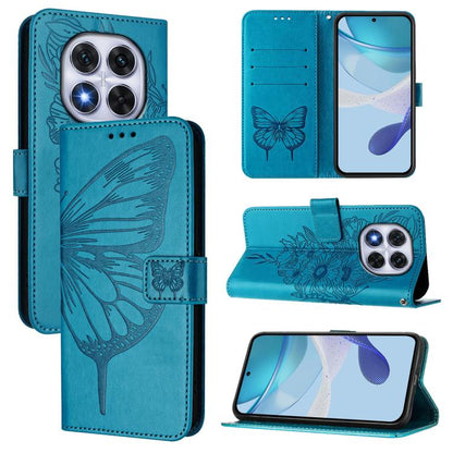 Embossed Butterfly Leather Phone Case, For Xiaomi Poco X7, For Xiaomi 15 Ultra, For Xiaomi Poco X7 Pro, For Xiaomi Poco M7 Pro 5G Global, For Xiaomi 14T Pro, For Xiaomi 14T