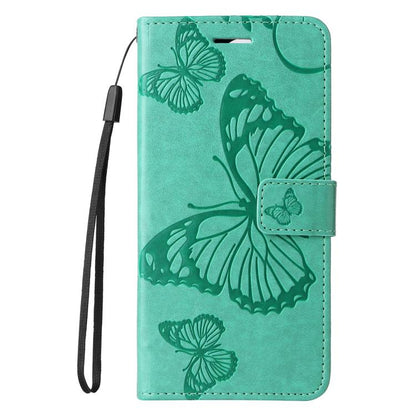 3D Butterfly Embossed Pattern Flip Leather Phone Case, For Redmi 17C/14C 4G/A4 5G/Poco C75 5G, For Redmi Note 14 5G, For Redmi Note 14 Pro / 14 Pro+ 5G, For Redmi 14C 4G Global