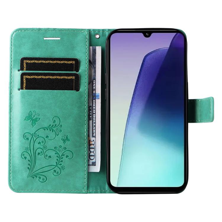 3D Butterfly Embossed Pattern Flip Leather Phone Case, For Redmi 17C/14C 4G/A4 5G/Poco C75 5G, For Redmi Note 14 5G, For Redmi Note 14 Pro / 14 Pro+ 5G, For Redmi 14C 4G Global