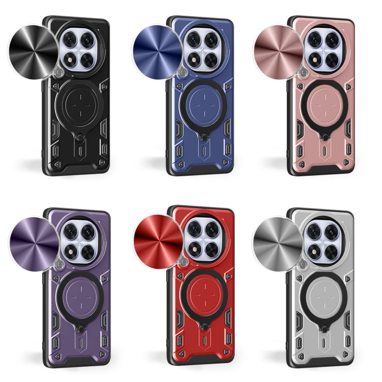 CD Texture Sliding Camshield Magnetic Holder Phone Case, For Redmi Note 14 Pro 5G, For Redmi 14C 4G, For Redmi 13 4G Global