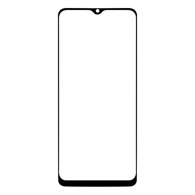 Tempered glass screen protector film with rounded edges for smartphone display