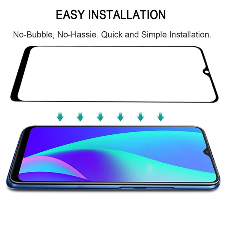 Tempered glass screen protector film for smartphone, easy bubble-free installation