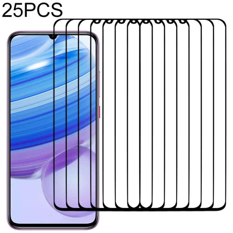 Tempered glass screen protector pack shown with stacked films for smartphone