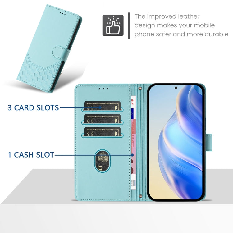 Honeycomb Embossing RFID Leather Phone Case, For Redmi 14C 4G, For Redmi K70 Ultra 5G, For Redmi 13 5G / 4G Global, For Redmi A3 4G Global / A3X 4G, For Redmi Note 13 Pro 4G Global, For Redmi 13C 4G, For Redmi Note 13 4G Global                         ...