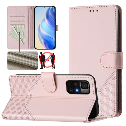 Honeycomb Embossing RFID Leather Phone Case, For Redmi Note 11 Pro 5G / 4G Global, For Redmi Note 12 Pro 4G Global, For Redmi Note 12 4G Global, For Redmi A1 4G / A2 4G, For Redmi Note 12 Explorer / 12 Pro+ 5G, For Redmi Note 12 Pro Speed / 12 Pro 5G  ...