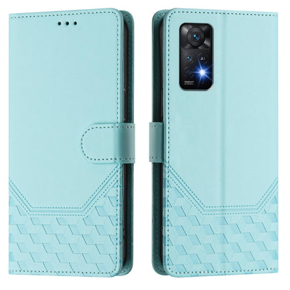 Honeycomb Embossing RFID Leather Phone Case, For Redmi Note 11 Pro 5G / 4G Global, For Redmi Note 12 Pro 4G Global, For Redmi Note 12 4G Global, For Redmi A1 4G / A2 4G, For Redmi Note 12 Explorer / 12 Pro+ 5G, For Redmi Note 12 Pro Speed / 12 Pro 5G  ...