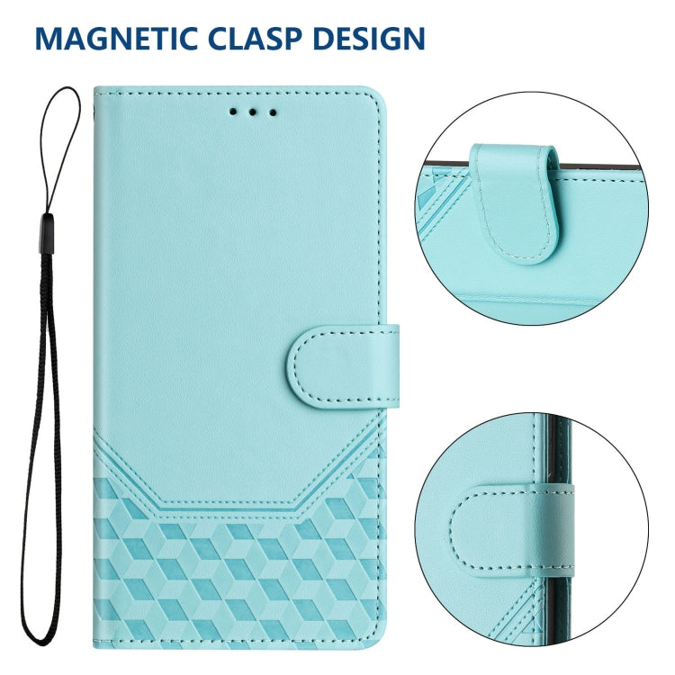 Honeycomb Embossing RFID Leather Phone Case, For Redmi Note 11 Pro 5G / 4G Global, For Redmi Note 12 Pro 4G Global, For Redmi Note 12 4G Global, For Redmi A1 4G / A2 4G, For Redmi Note 12 Explorer / 12 Pro+ 5G, For Redmi Note 12 Pro Speed / 12 Pro 5G  ...
