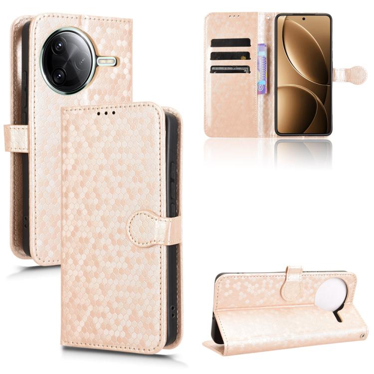 Honeycomb Dot Texture Leather Phone Case, For Xiaomi Poco C95 Pro / M8x, For Xiaomi Poco X8 Power, For Xiaomi Poco M8 Power 5G, For Poco F9 Ultra 5G / Redmi K100 Pro Max 5G, For Poco F9 Pro 5G / Redmi K100 Pro 5G, For Xiaomi 17 Max 5G                  ...