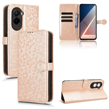 Honeycomb Dot Texture Leather Phone Case, For Xiaomi Poco C95 Pro / M8x, For Xiaomi Poco X8 Power, For Xiaomi Poco M8 Power 5G, For Poco F9 Ultra 5G / Redmi K100 Pro Max 5G, For Poco F9 Pro 5G / Redmi K100 Pro 5G, For Xiaomi 17 Max 5G                  ...