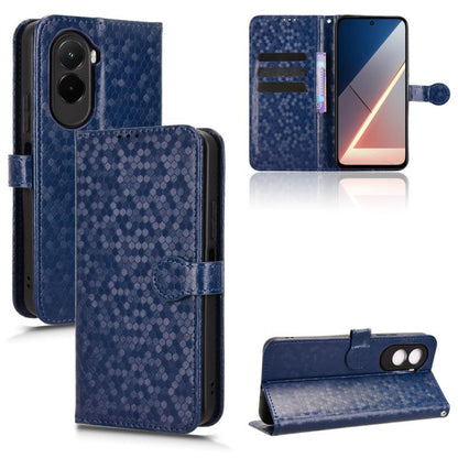 Honeycomb Dot Texture Leather Phone Case, For Xiaomi Poco C95 Pro / M8x, For Xiaomi Poco X8 Power, For Xiaomi Poco M8 Power 5G, For Poco F9 Ultra 5G / Redmi K100 Pro Max 5G, For Poco F9 Pro 5G / Redmi K100 Pro 5G, For Xiaomi 17 Max 5G                  ...