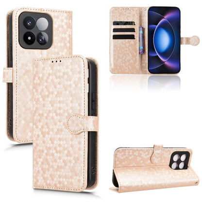 Honeycomb Dot Texture Leather Phone Case, For Xiaomi Poco C95 Pro / M8x, For Xiaomi Poco X8 Power, For Xiaomi Poco M8 Power 5G, For Poco F9 Ultra 5G / Redmi K100 Pro Max 5G, For Poco F9 Pro 5G / Redmi K100 Pro 5G, For Xiaomi 17 Max 5G                  ...