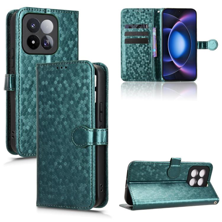 Honeycomb Dot Texture Leather Phone Case, For Xiaomi Poco C95 Pro / M8x, For Xiaomi Poco X8 Power, For Xiaomi Poco M8 Power 5G, For Poco F9 Ultra 5G / Redmi K100 Pro Max 5G, For Poco F9 Pro 5G / Redmi K100 Pro 5G, For Xiaomi 17 Max 5G                  ...