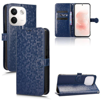 Honeycomb Dot Texture Leather Phone Case, For Xiaomi Poco C95 Pro / M8x, For Xiaomi Poco X8 Power, For Xiaomi Poco M8 Power 5G, For Poco F9 Ultra 5G / Redmi K100 Pro Max 5G, For Poco F9 Pro 5G / Redmi K100 Pro 5G, For Xiaomi 17 Max 5G                  ...
