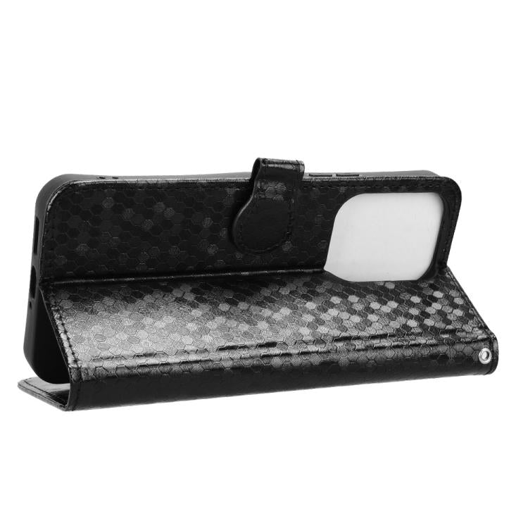 Honeycomb Dot Texture Leather Phone Case, For Xiaomi Poco C95 Pro / M8x, For Xiaomi Poco X8 Power, For Xiaomi Poco M8 Power 5G, For Poco F9 Ultra 5G / Redmi K100 Pro Max 5G, For Poco F9 Pro 5G / Redmi K100 Pro 5G, For Xiaomi 17 Max 5G                  ...