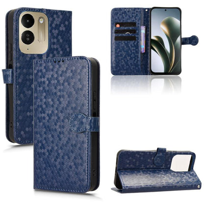 Honeycomb Dot Texture Leather Phone Case, For Xiaomi Poco C95 Pro / M8x, For Xiaomi Poco X8 Power, For Xiaomi Poco M8 Power 5G, For Poco F9 Ultra 5G / Redmi K100 Pro Max 5G, For Poco F9 Pro 5G / Redmi K100 Pro 5G, For Xiaomi 17 Max 5G                  ...