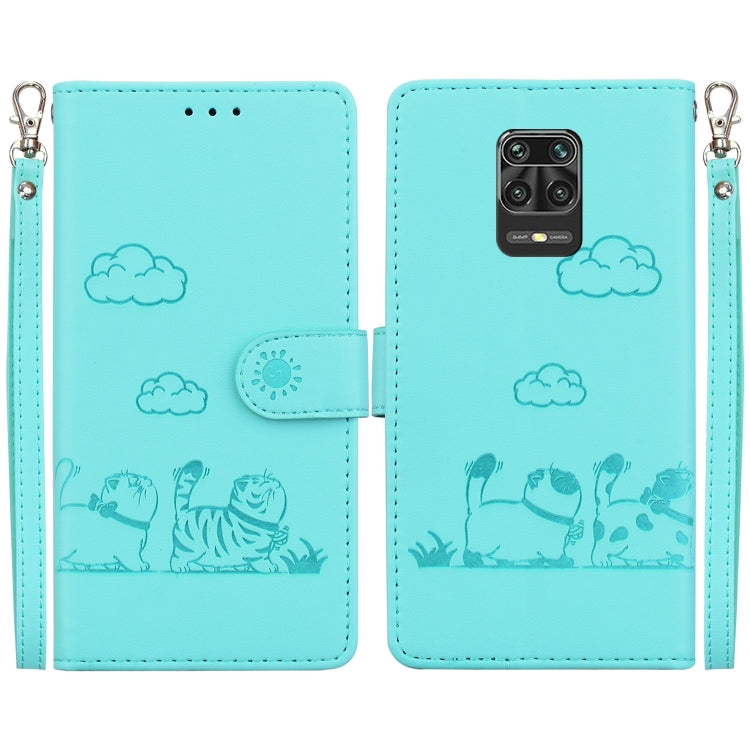 Cute Cats RFID Leather Phone Case, For Redmi Note 11 Global, For Redmi Note 9 Pro, For Redmi 9C / 9 Activ, For Redmi 9A / 9i Sport, For Redmi 9 / 9 Prime, For Redmi Note 9 / 10X 4G