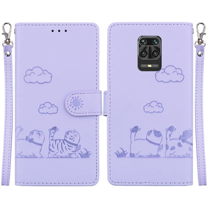 Cute Cats RFID Leather Phone Case, For Redmi Note 11 Global, For Redmi Note 9 Pro, For Redmi 9C / 9 Activ, For Redmi 9A / 9i Sport, For Redmi 9 / 9 Prime, For Redmi Note 9 / 10X 4G