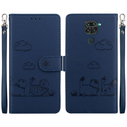 Cute Cats RFID Leather Phone Case, For Redmi Note 11 Global, For Redmi Note 9 Pro, For Redmi 9C / 9 Activ, For Redmi 9A / 9i Sport, For Redmi 9 / 9 Prime, For Redmi Note 9 / 10X 4G