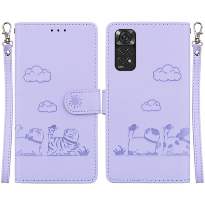 Cute Cats RFID Leather Phone Case, For Redmi Note 11 Global, For Redmi Note 9 Pro, For Redmi 9C / 9 Activ, For Redmi 9A / 9i Sport, For Redmi 9 / 9 Prime, For Redmi Note 9 / 10X 4G