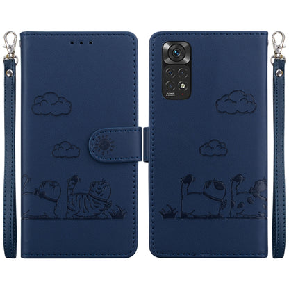 Cute Cats RFID Leather Phone Case, For Redmi Note 11 Global, For Redmi Note 9 Pro, For Redmi 9C / 9 Activ, For Redmi 9A / 9i Sport, For Redmi 9 / 9 Prime, For Redmi Note 9 / 10X 4G