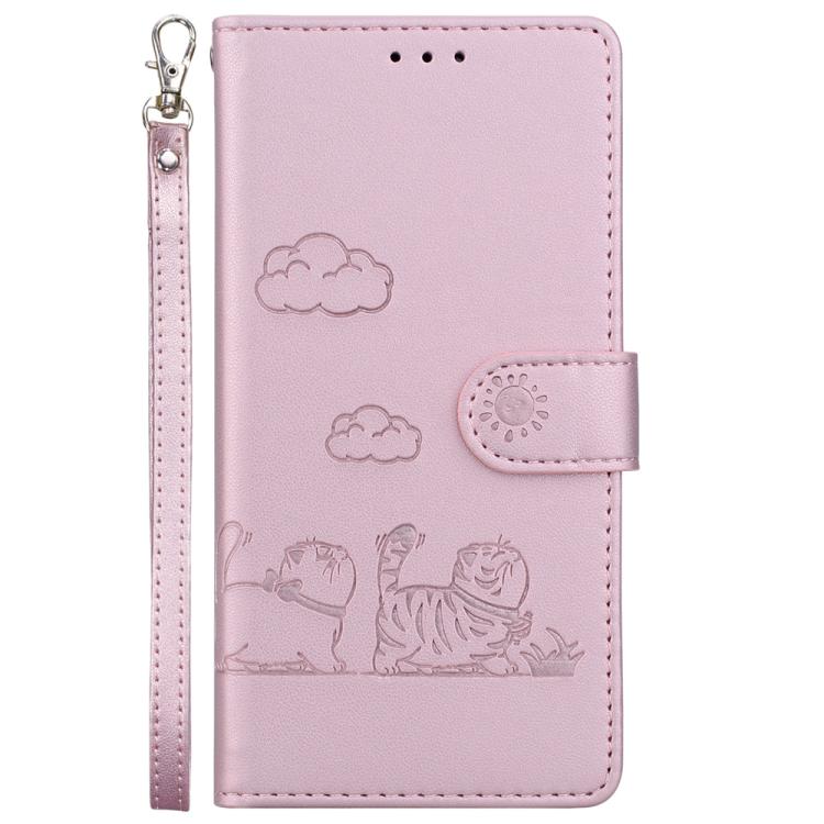 Cute Cats RFID Leather Phone Case, For Redmi A7 Pro 4G / 5G 171mm / Poco C85x 5G, For Redmi 15a 5G, For Redmi Turbo 5 Max 5G / Poco X8 Pro Max 5G, For Redmi Turbo 5 5G / Poco X8 Pro 5G, For Redmi Note 15 Pro+ 5G 163.3mm / Poco M8 Pro 5G                ...