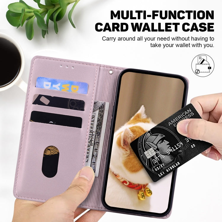 Cute Cats RFID Leather Phone Case, For Motorola Moto E40 / E30 / E20