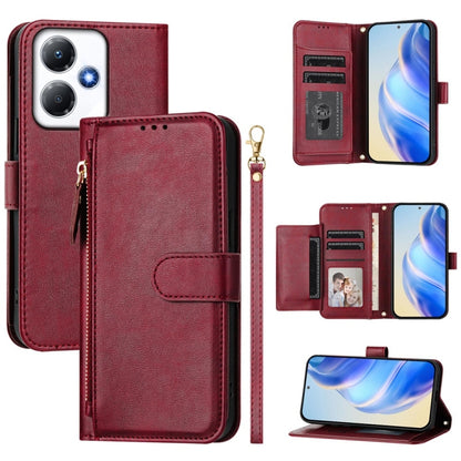 Multi-Card Slots Zipper Wallet Leather Phone Case, For Infinix GT 20 Pro 5G, For Infinix Note 40 Pro / Note 40 Pro+, For Infinix Note 40 4G, For Infinix Hot 40 / Hot 40 Pro, For Infinix Zero 30 4G, For Infinix Zero 30 5G, For Infinix Hot 30 5G         ...
