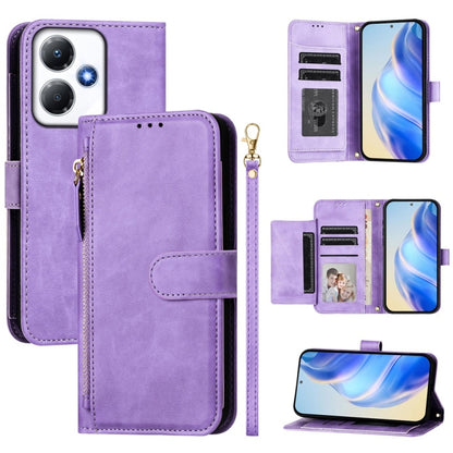 Multi-Card Slots Zipper Wallet Leather Phone Case, For Infinix GT 20 Pro 5G, For Infinix Note 40 Pro / Note 40 Pro+, For Infinix Note 40 4G, For Infinix Hot 40 / Hot 40 Pro, For Infinix Zero 30 4G, For Infinix Zero 30 5G, For Infinix Hot 30 5G         ...