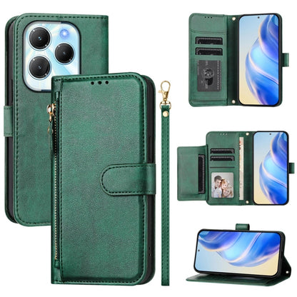 Multi-Card Slots Zipper Wallet Leather Phone Case, For Infinix GT 20 Pro 5G, For Infinix Note 40 Pro / Note 40 Pro+, For Infinix Note 40 4G, For Infinix Hot 40 / Hot 40 Pro, For Infinix Zero 30 4G, For Infinix Zero 30 5G, For Infinix Hot 30 5G         ...