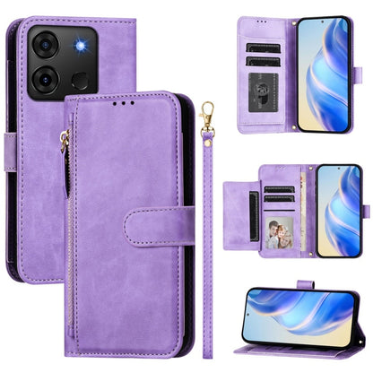 Multi-Card Slots Zipper Wallet Leather Phone Case, For Infinix GT 20 Pro 5G, For Infinix Note 40 Pro / Note 40 Pro+, For Infinix Note 40 4G, For Infinix Hot 40 / Hot 40 Pro, For Infinix Zero 30 4G, For Infinix Zero 30 5G, For Infinix Hot 30 5G         ...