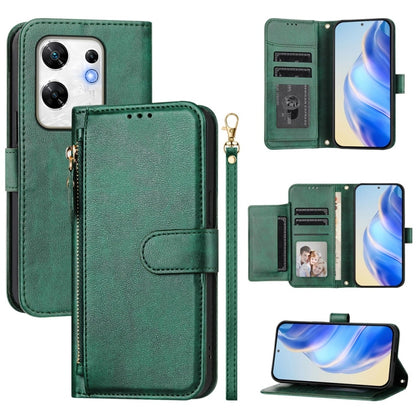 Multi-Card Slots Zipper Wallet Leather Phone Case, For Infinix GT 20 Pro 5G, For Infinix Note 40 Pro / Note 40 Pro+, For Infinix Note 40 4G, For Infinix Hot 40 / Hot 40 Pro, For Infinix Zero 30 4G, For Infinix Zero 30 5G, For Infinix Hot 30 5G         ...