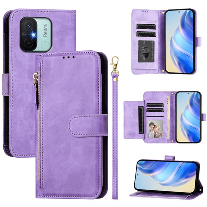 Multi-Card Slots Zipper Wallet Leather Phone Case, For Redmi Note 11 4G / 11S 4G / 12S Global, For Redmi A1+ / A2+, For Redmi Note 12 4G Global, For Redmi A1 4G / A2 4G, For Redmi Note 12 Explorer / 12 Pro+ 5G, For Redmi Note 12 Pro Speed / 12 Pro 5G  ...