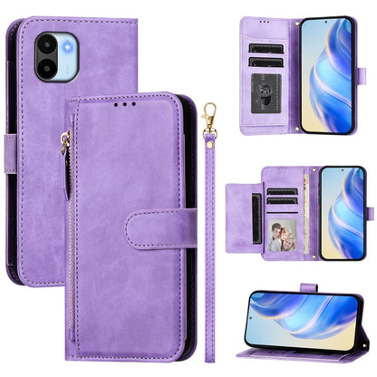 Multi-Card Slots Zipper Wallet Leather Phone Case, For Redmi Note 11 4G / 11S 4G / 12S Global, For Redmi A1+ / A2+, For Redmi Note 12 4G Global, For Redmi A1 4G / A2 4G, For Redmi Note 12 Explorer / 12 Pro+ 5G, For Redmi Note 12 Pro Speed / 12 Pro 5G  ...