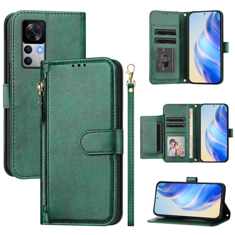 Multi-Card Slots Zipper Wallet Leather Phone Case, For Redmi Note 11 4G / 11S 4G / 12S Global, For Redmi A1+ / A2+, For Redmi Note 12 4G Global, For Redmi A1 4G / A2 4G, For Redmi Note 12 Explorer / 12 Pro+ 5G, For Redmi Note 12 Pro Speed / 12 Pro 5G  ...